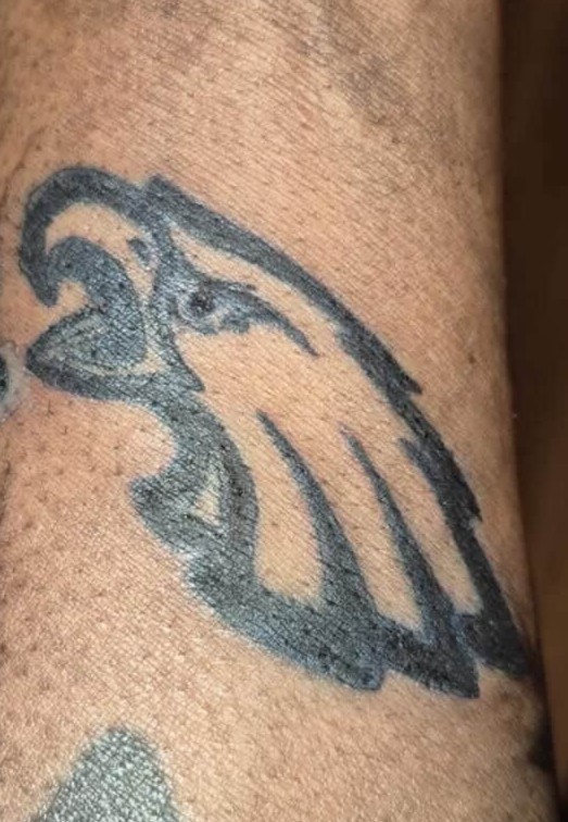 Tattoo above the knee